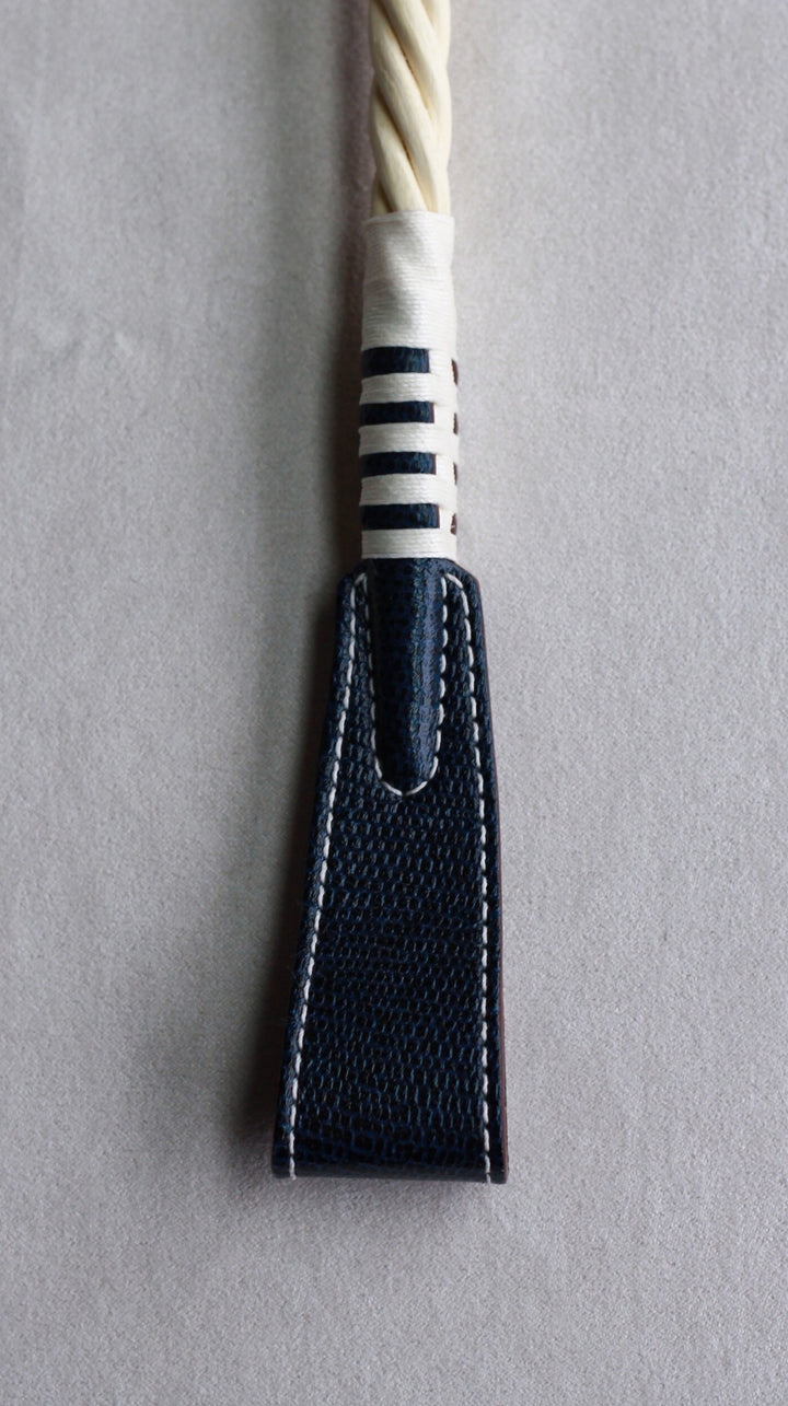 paddle riding crop navy blue